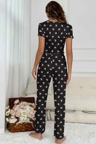 Lilyana Süpersoft Pijama Takım Robbin 6432 - 3