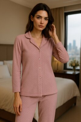 Rosé Lounge Pijama Takım 7057 - 3